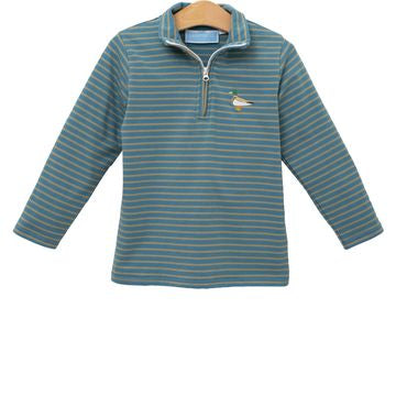 Mallard Embroidery 1/4 zip Pullover