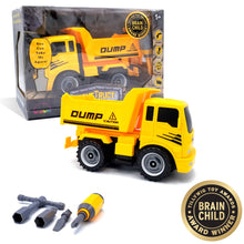 Load image into Gallery viewer, Dump - Take-Apart-Put-Together/2-Toys-In-1 Truck Toy
