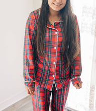Load image into Gallery viewer, Family Christmas Pajamas - Button Down PJ - Christmas Tartan: XL
