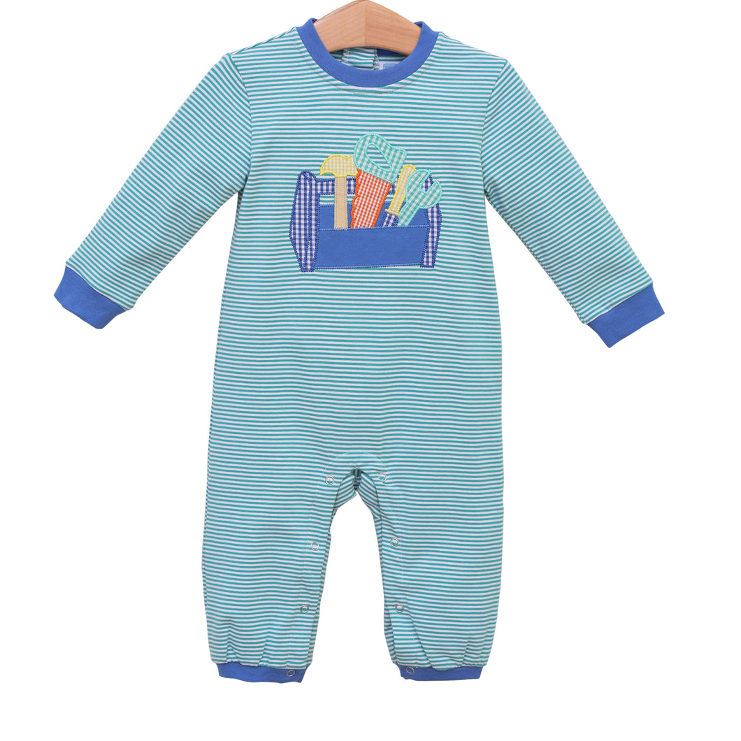 Toolbox Romper by Trotter Street Kids