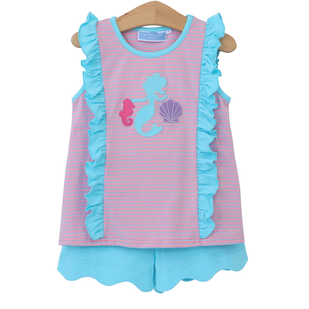 Mermaid Short set by Trotter Street