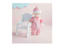 Load image into Gallery viewer, Baby doll and high chair set by Mudpie

