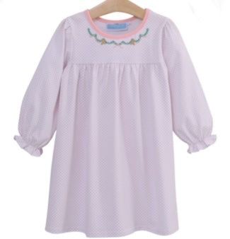 Trotter Street Gingerbread Embroidery Dress