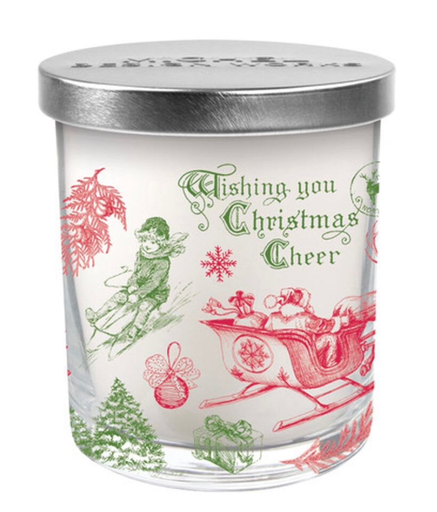 MDW It’s Christmastime candle Jar with lid