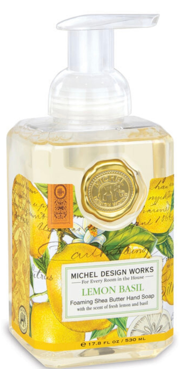 MDW Lemon Basil Foaming Soap