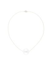 Load image into Gallery viewer, Pearl Drop Necklace: Gold Pearl
