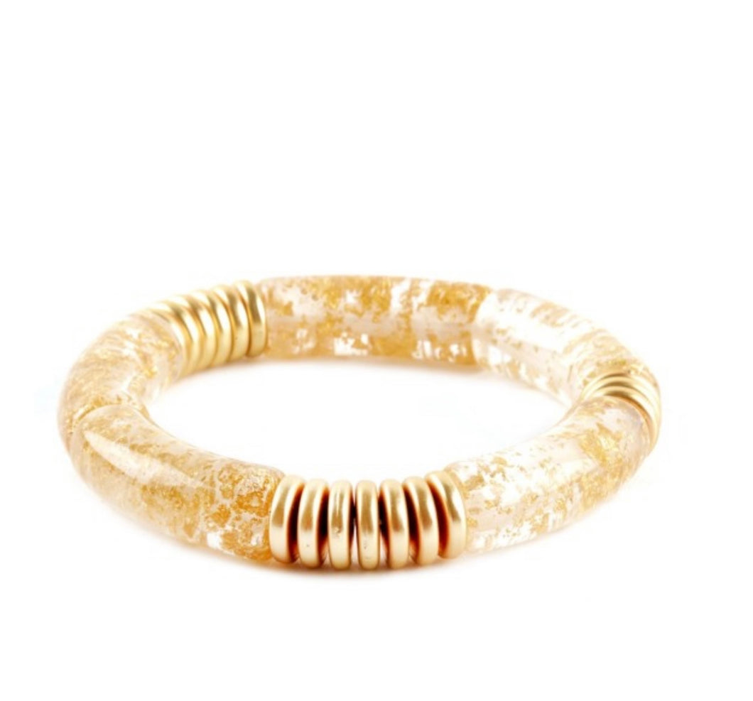 Gold Fleck Bracelet