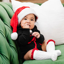 Load image into Gallery viewer, Fancy Christmas Knee High Socks 3-Pack: 0-6 MONTHS
