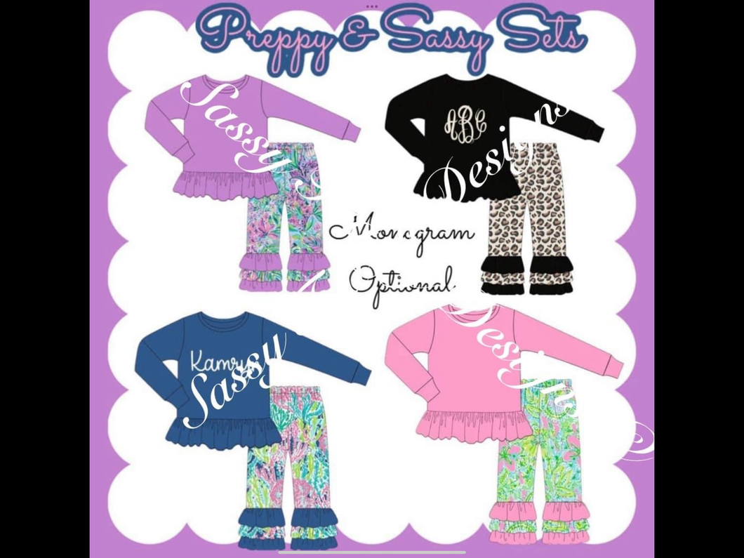 Preppy and Sassy sets