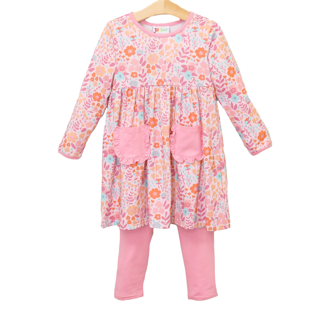 Poppy floral pant set