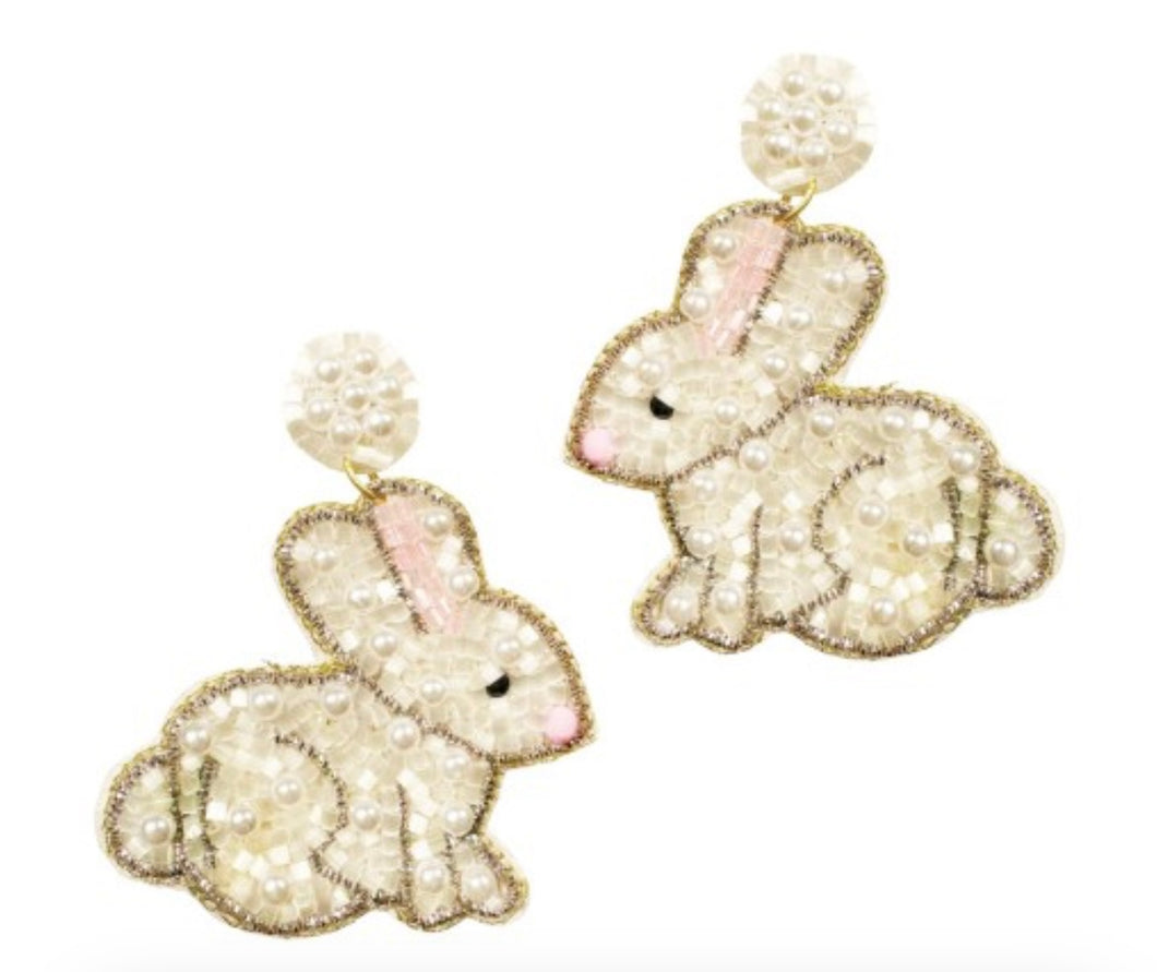 Some-Bunny Loves You Earrings