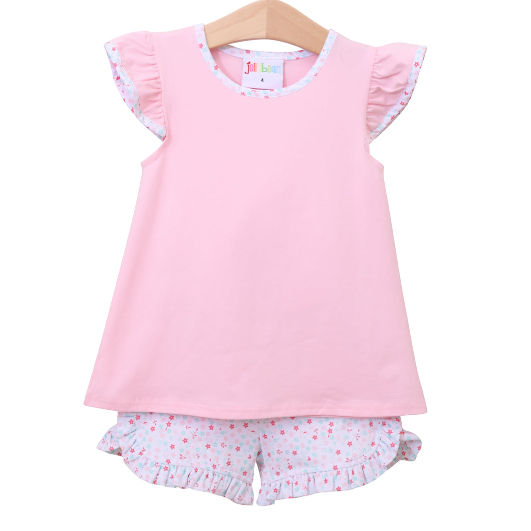 Summer Floral Flutter short-pre order please only check out with this if the invoice was sent via email. My