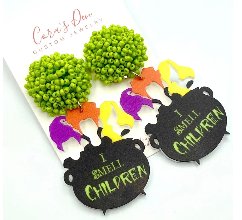 I smell Children Earrings