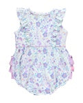 Fairytale garden knit sleeveless waterfall romper by ruffle Butts