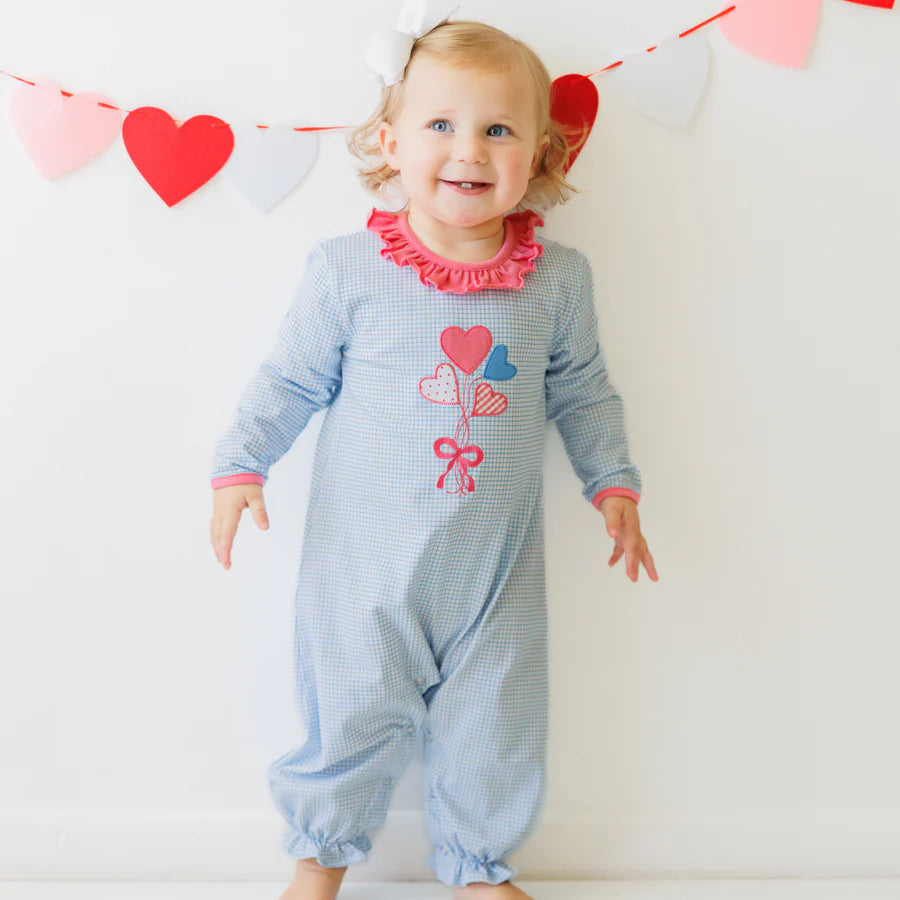 Love is in the Air Balloon Romper