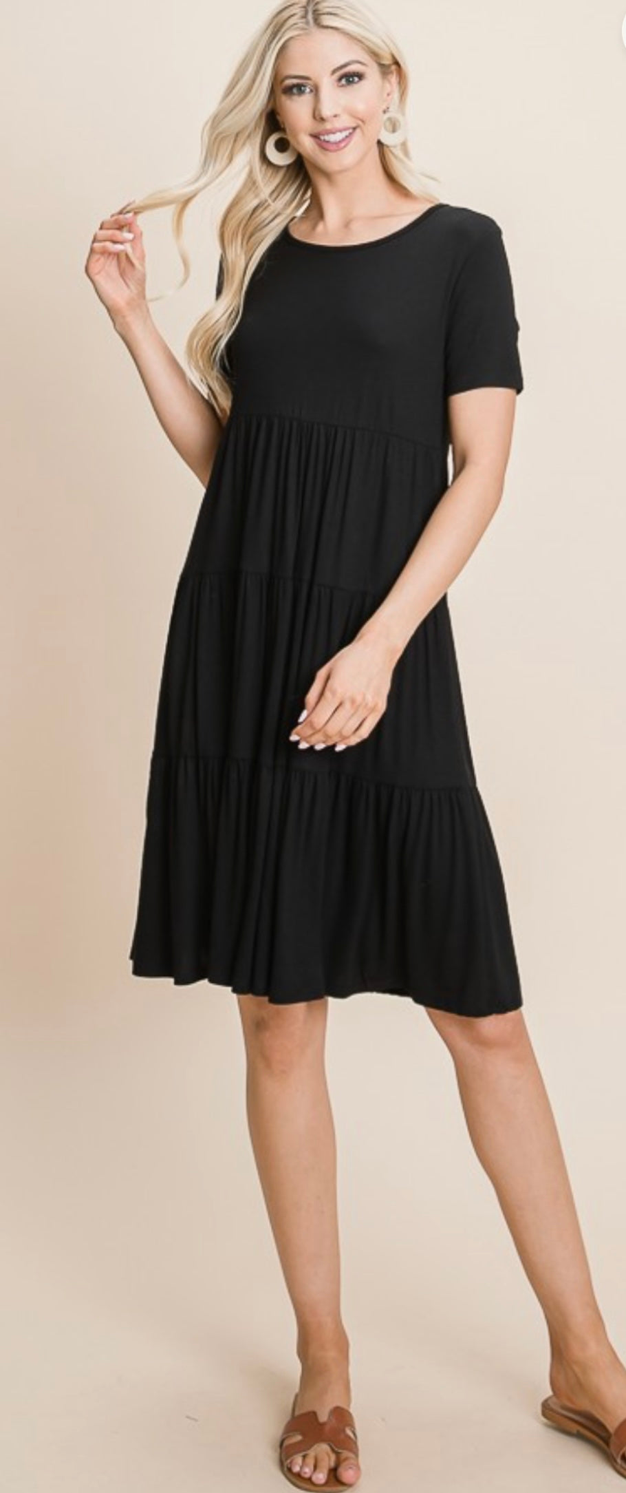 Tiered Skirt Dress