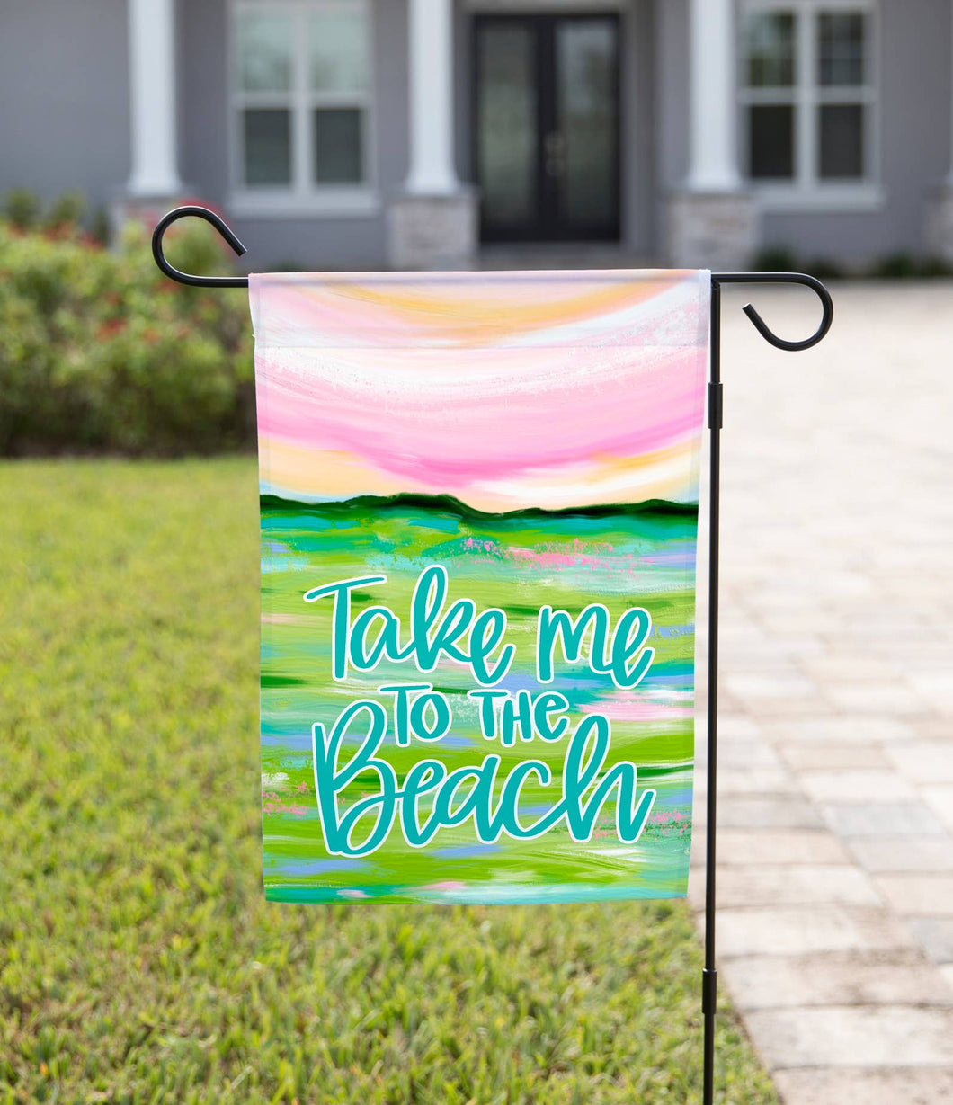 Garden Flag - Take Me to the Beach: 12