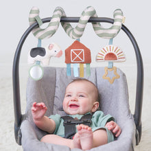 Load image into Gallery viewer, *NEW* Itzy Bitzy Spiral Car Seat Activity Toy Farm: Farm
