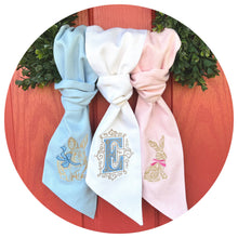 Load image into Gallery viewer, Cotton Pique Sash:pink or blue 74 inch
