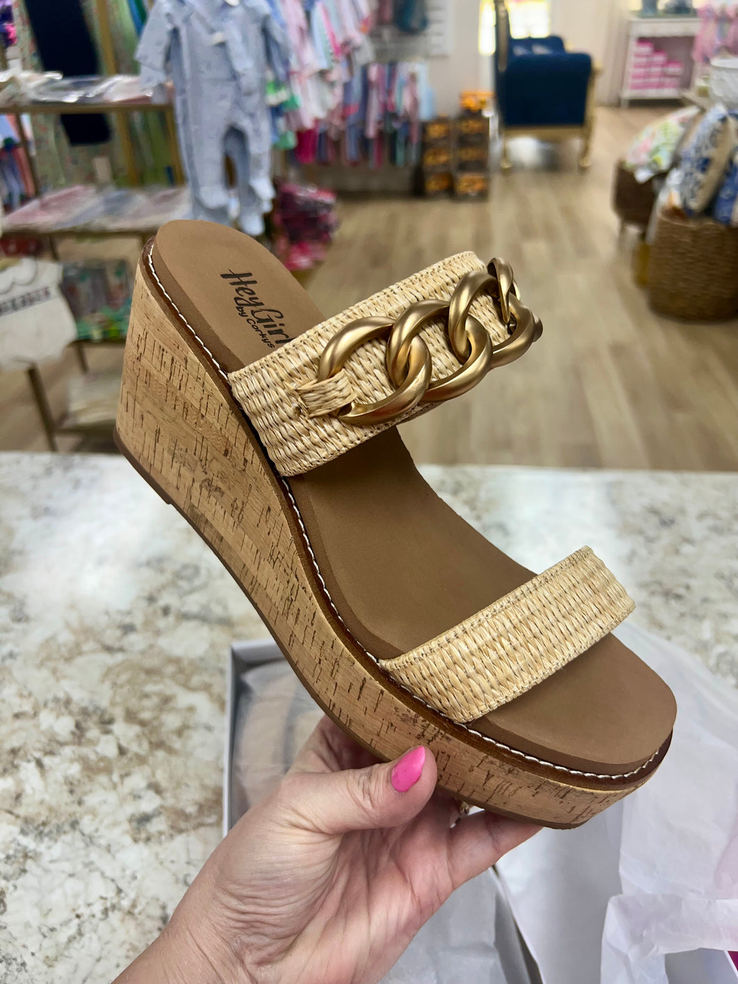 On vacay- rafia by corky’s