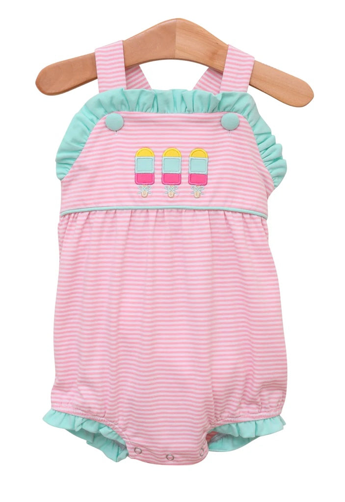 Popsicle ruffle Sunsuit