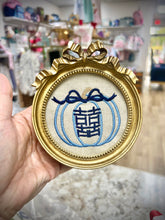 Load image into Gallery viewer, Framed embroidery art 4x4
