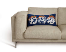 Load image into Gallery viewer, Chinoiserie Pumpkin Hook Pillow
