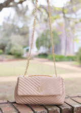 Load image into Gallery viewer, Leigh Quilted Crossbody TAUPE
