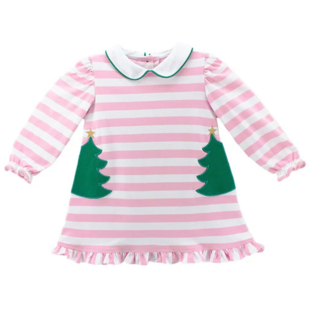 Christmas Tree Louisa Dress by Zuccini Kids