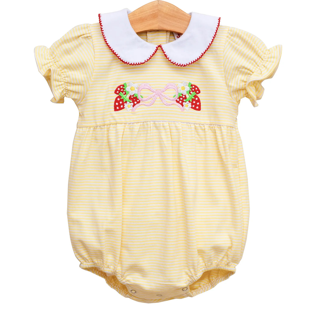 Strawberry and Bow Charlotte Bubble