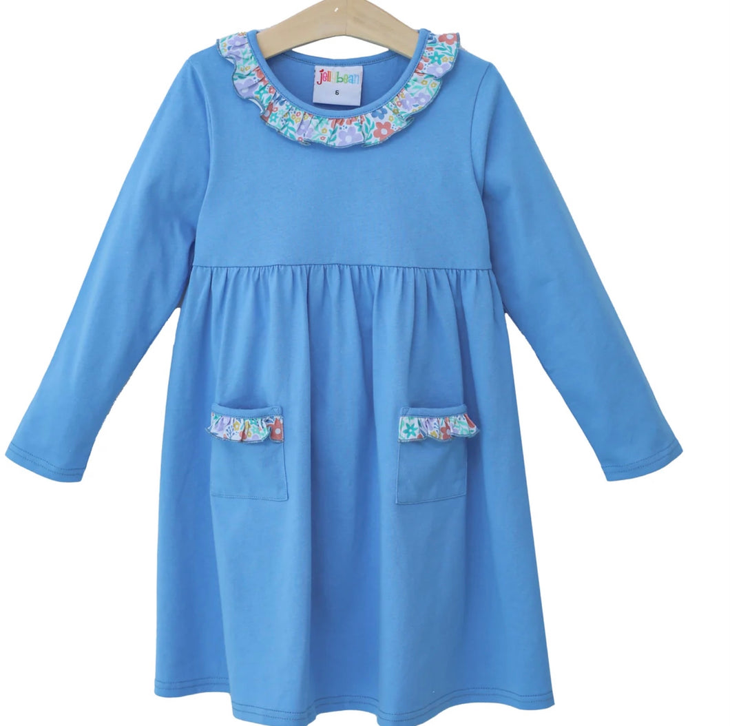 Enchanted floral pocket dress