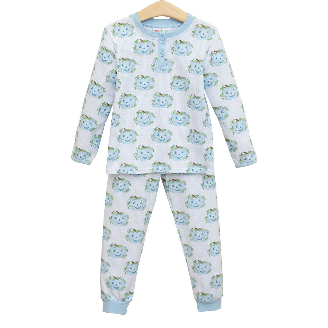 Jack O lantern Pant Set blue by Jellybean