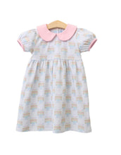 Load image into Gallery viewer, Birthday Celebration dress with Collar by Trotter Street Kids
