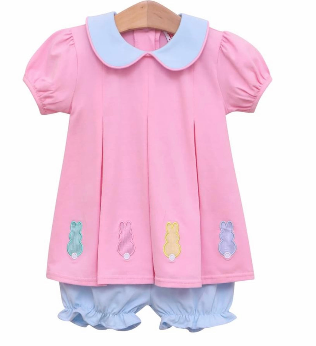 Bunny Pleat bloomer set