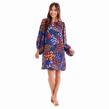 Load image into Gallery viewer, Blue Leopard Maddy Dress
