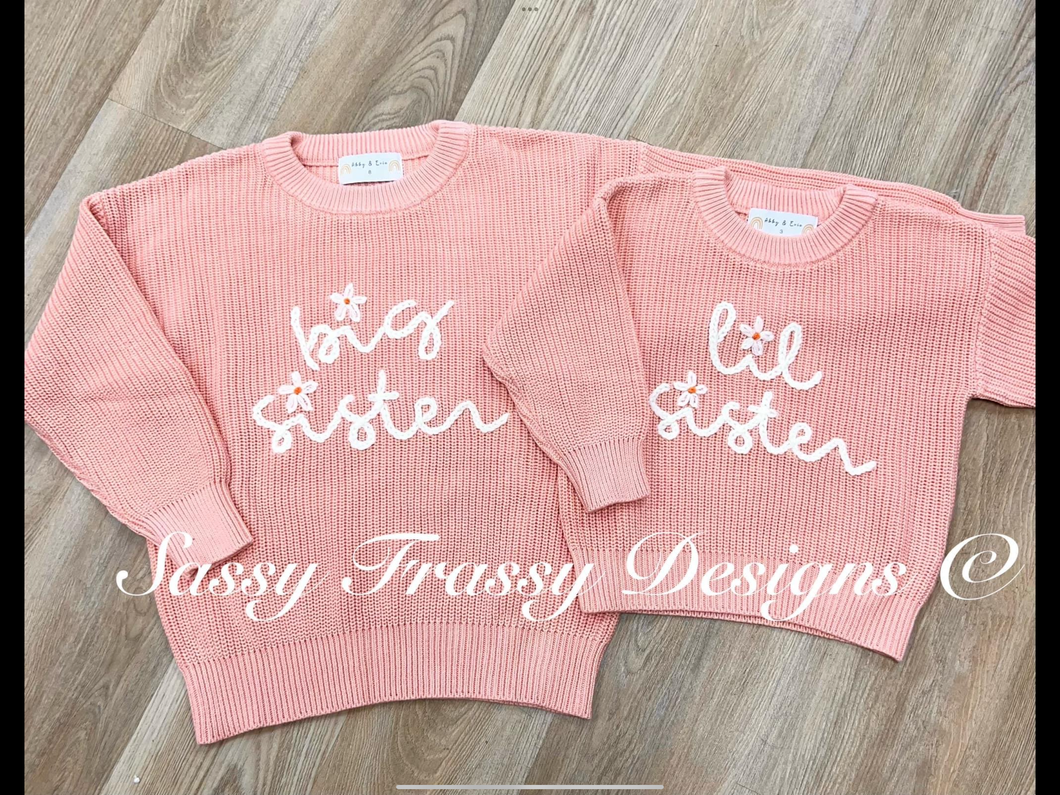 Big/Little Sister Sweater