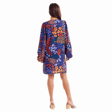 Load image into Gallery viewer, Blue Leopard Maddy Dress
