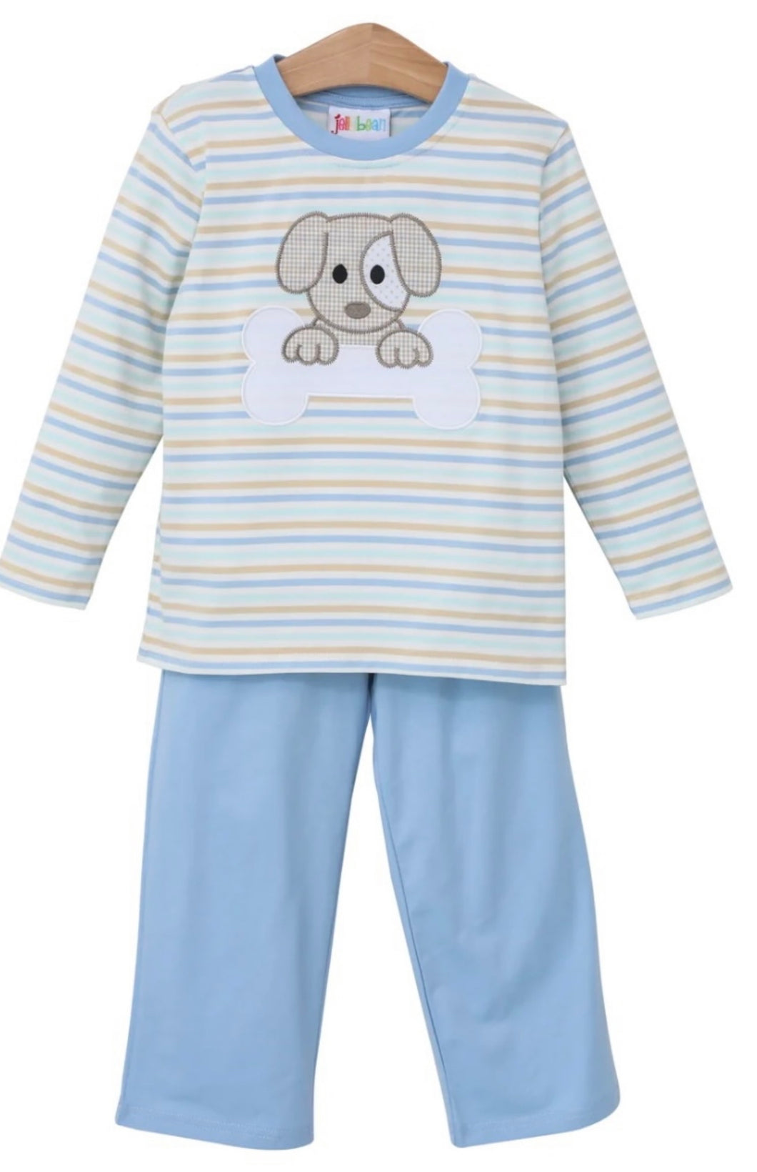 Puppy Applique Pant Set