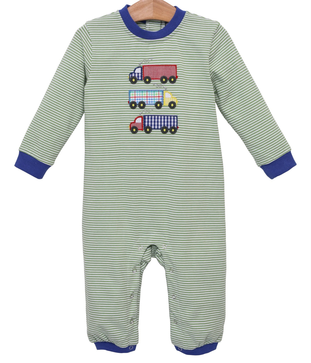 Semi truck Applique romper by jellybean