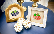 Load image into Gallery viewer, Framed embroidery art 4x4
