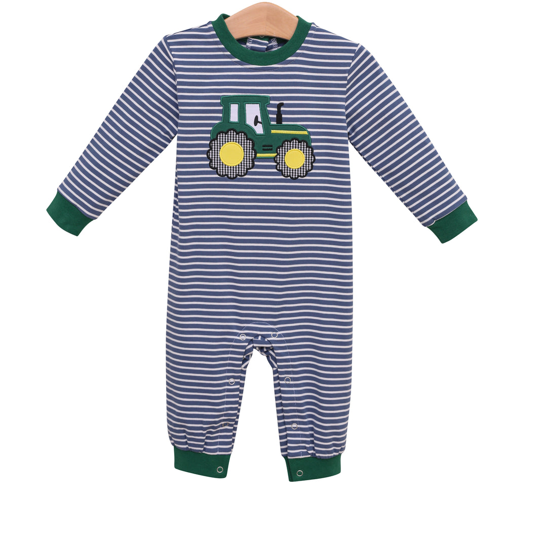 Tractor Romper by Trotter Street