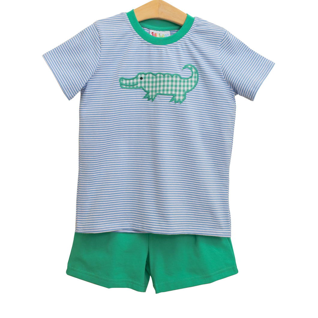 Alligator short set