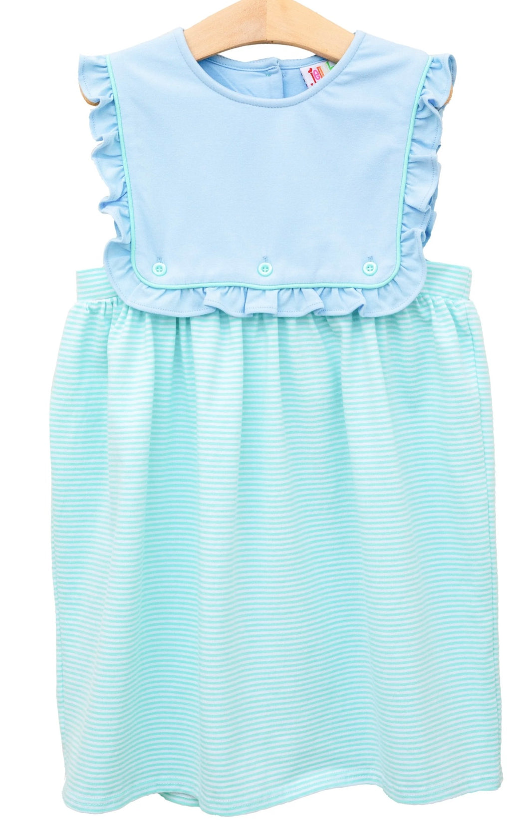 Amelia Dress light blue with mint