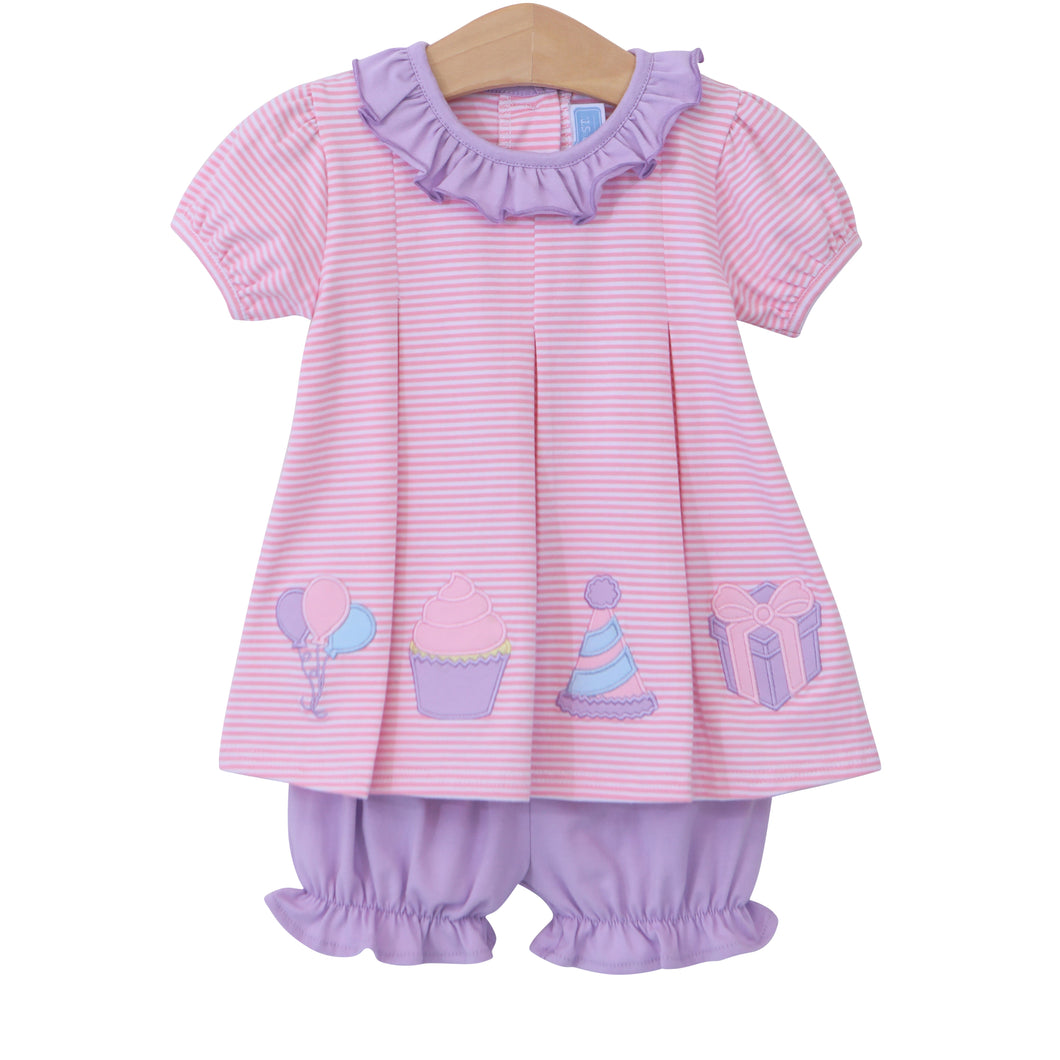 Birthday Party Bloomer set by Trotter Street