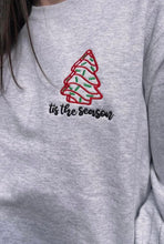 Load image into Gallery viewer, Tis the season Christmas tree cake sweatshirt
