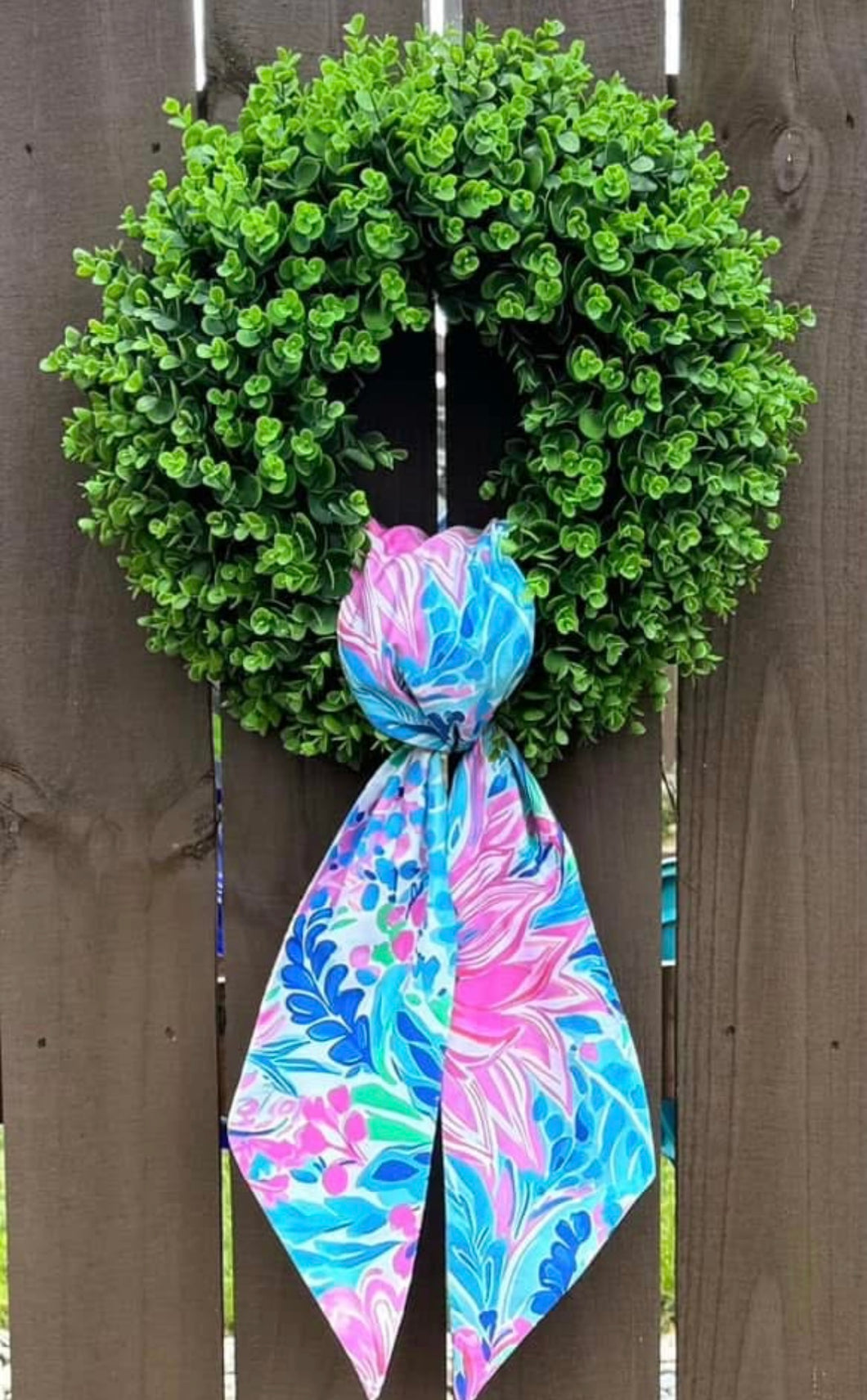 Spring Wreath sash pre order- arrives by early March