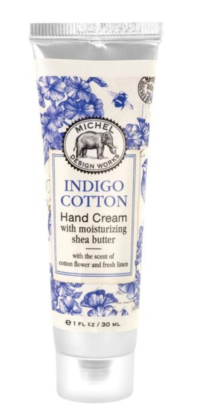 MDW Indigo Cotton Hand Cream 1 oz