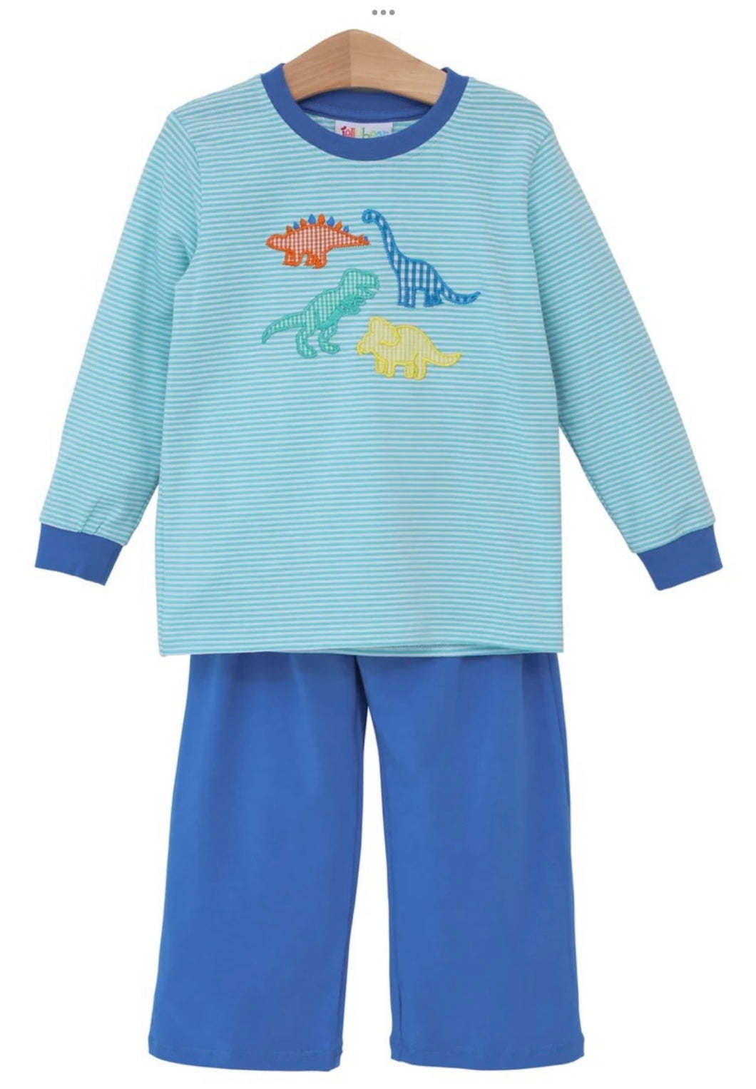 Dinosaur Applique Pant Set