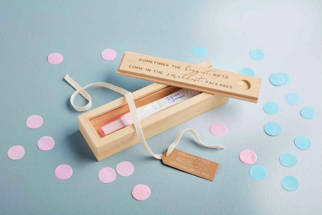 Pregnancy Test Gift Box