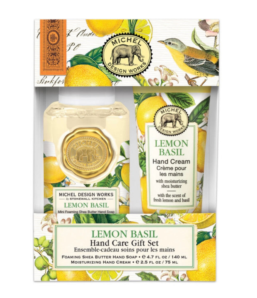 MDW Lemon Basil Hand-care Gift Set